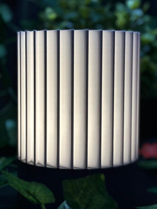 Tischlampe geriffeltes Desing